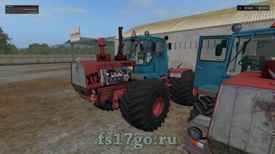 Мод трактор «ХТЗ Т-150К» для Фермер Симулятор 2017