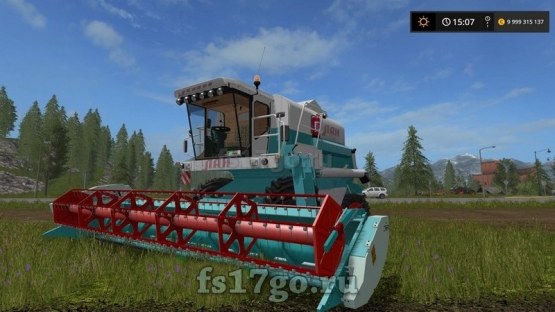 Мод комбайна «ЛАН» для игры Farming Simulator 2017
