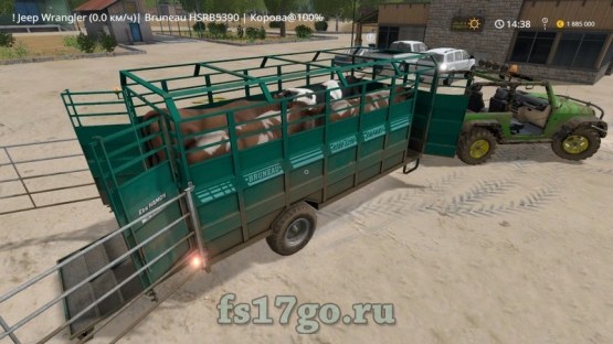Мод «Bruneau HSRB5390» для Farming Simulator 2017