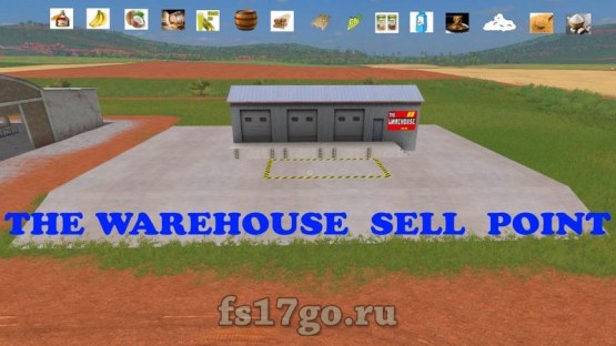 Точка продажи «The WareHouse» для Farming Simulator 2017