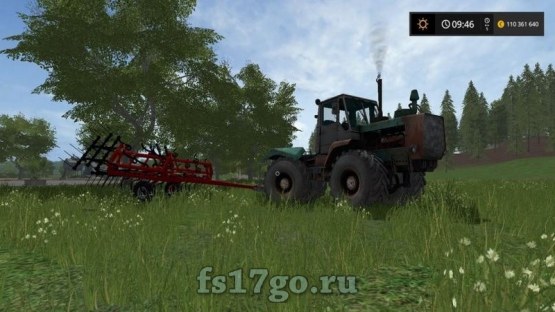 Мод культиватор «КПМ-6» для Farming Simulator 2017