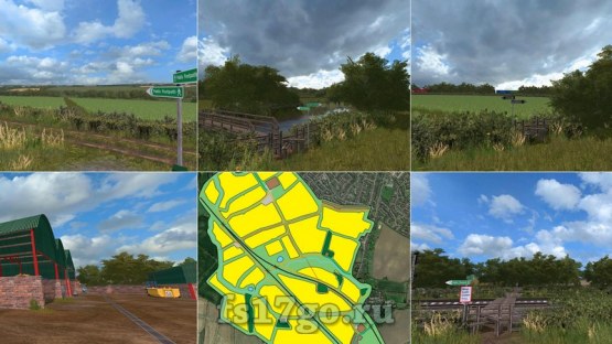 Мод карта «Knuston Farm» для Farming Simulator 2017