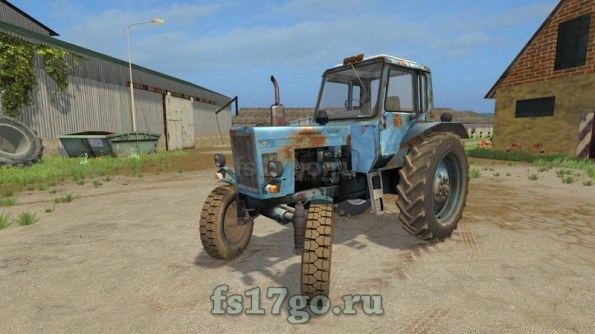 Мод трактор «МТЗ-80 Ржавый» для Farming Simulator 2017