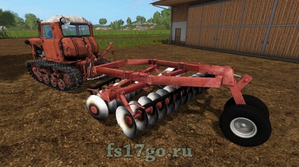 Мод борона «FFT 320» для Farming Simulator 2017