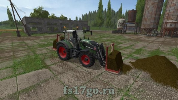 Мод «Trioliet U-165 Silo Block Cutter» для Farming Simulator 2017