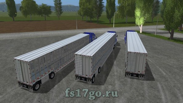 Скотовоз «Wilson Livestock» для Farming Simulator 2017