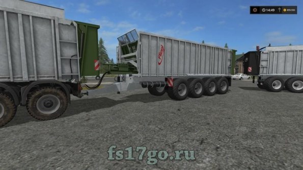 Мод «The Fliegl Gigant ASW 491» для Farming Simulator 2017