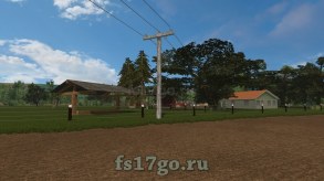 Мод Карта «Map Ponte Pedra» для Farming Simulator 2017