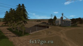 Мод Карта «Map Ponte Pedra» для Farming Simulator 2017