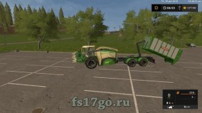 Мод «Krone Big X 580 HKL» для Farming Simulator 2017