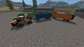 Мод прицеп «Fliegl ASS 298» для Farming Simulator 2017