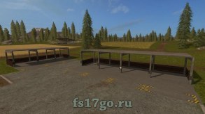 Мод Хранилище тюков «Bale Storage» для Farming Simulator 2017