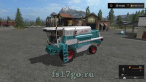 Мод комбайна «ЛАН» для игры Farming Simulator 2017