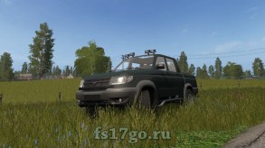 Мод пикап «УАЗ Патриот» для Farming Simulator 2017