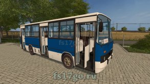 Мод «Икарус 260 Синий» для Farming Simulator 2017