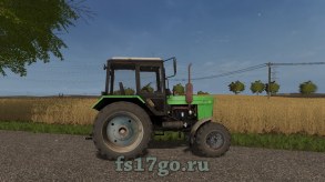 Мод «МТЗ-82.1 Зеленый» для Farming Simulator 2017