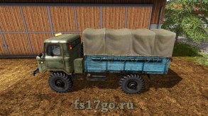 Мод «ГАЗ-66» для Farming Simulator 2017