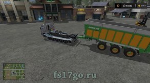 Мод гусеничный «КАМАЗ-5460» для Farming Simulator 2017