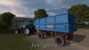 Мод прицепа «2-ПТС-4» для Farming Simulator 2017