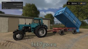 Мод прицепа «2-ПТС-4» для Farming Simulator 2017