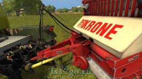 Мод «Krone Turbo 2500» для Farming Simulator 2017