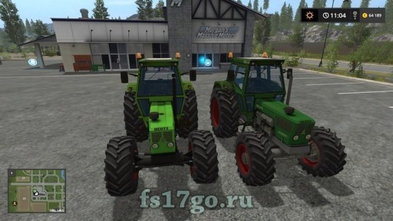 Мод трактора «Deutz D8006» для Farming Simulator 2017