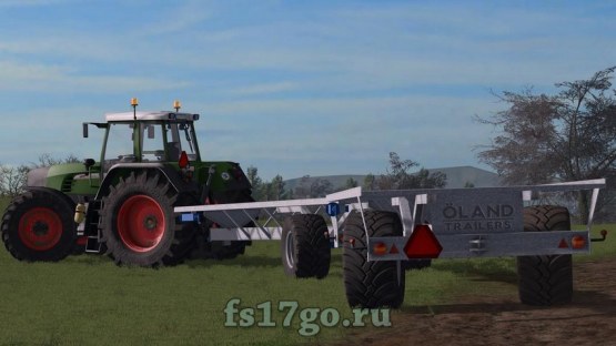 Мод «Oland HV72 Bale Trailer» для Farming Simulator 2017
