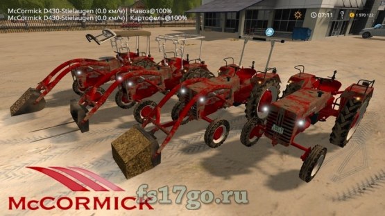 Мод «McCormic D430 FL» для Farming Simulator 2017