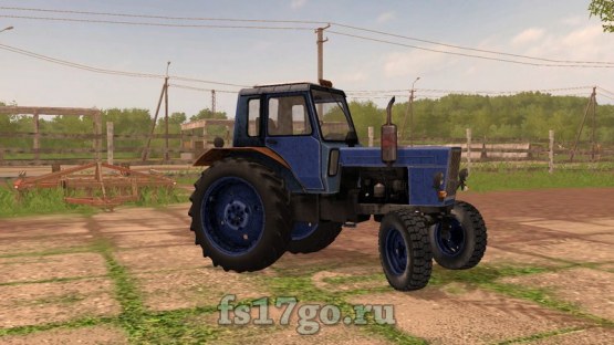 Мод «Беларус МТЗ 80» для Farming Simulator 2017