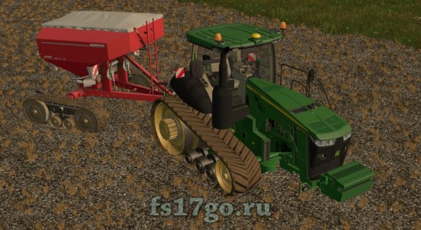 Мод трактора «John Deere 8RT» для Farming Simulator 2017