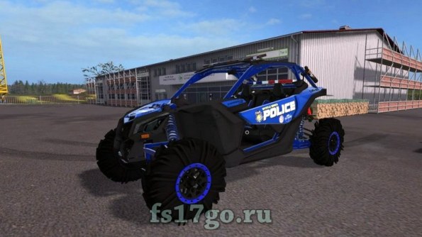 Мод «Can-Am Maverick X3 Police» для Farming Simulator 2017