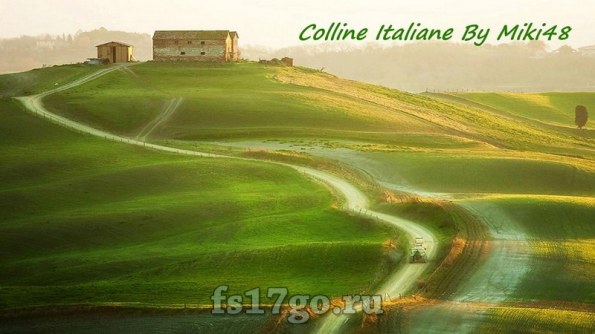 Карта «Colline Italiane» для Фермер Симулятор 2017