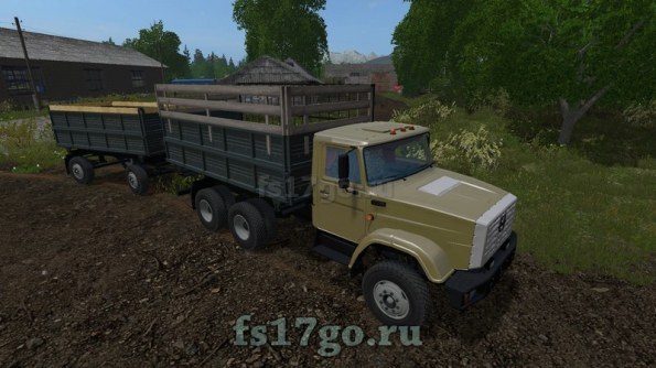 Мод грузовик «ЗИЛ-4331» для Farming Simulator 2017