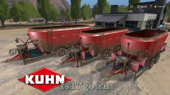 Мод «Kuhn Profile Pack» для Farming Simulator 2017