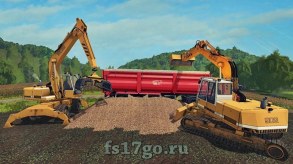 Мод «Excavator Liebherr 902 Pack» для Farming Simulator 2017