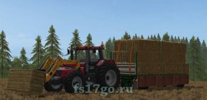 Мод «Raba 571 Baletrailer» для Farming Simulator 2017