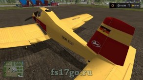 Мод самолет «Hummel Z-37» для Farming Simulator 2017