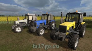 Мод «Беларус МТЗ 1221 В» для Farming Simulator 2017