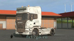 Мод «Scania R 2008 V8» для Farming Simulator 2017