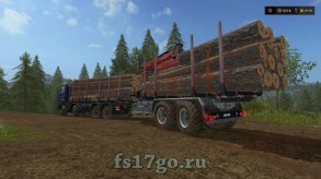 Мод «Forest extension for the MAN TGS 6x / 8x / 10x AR-Pack» для FS 2017