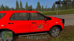 Мод «Ford Fire Trucks IDK» для Farming Simulator 2017