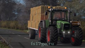 Мод «Oland HV72 Bale Trailer» для Farming Simulator 2017