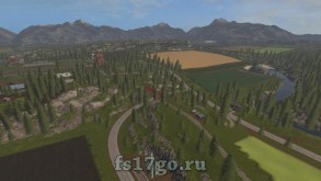 Карта «Pleasant Valley 17 RUS» для Farming Simulator 2017