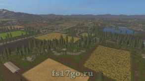 Карта «Pleasant Valley 17 RUS» для Farming Simulator 2017
