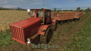 Мод прицепа «ПТС-40» для Farming Simulator 2017