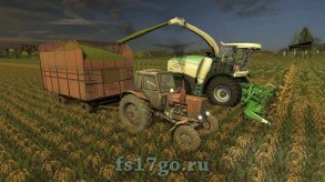Мод прицепа «ПТС-40» для Farming Simulator 2017