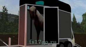 Мод «Horses Trailer» для Farming Simulator 2017