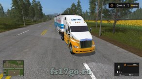Мод «United Semi Truck & Trailer» для Farming Simulator 2017