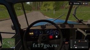 Мод «УРАЛ-4320 Лесовоз 6х6 и прицеп» для Farming Simulator 2017