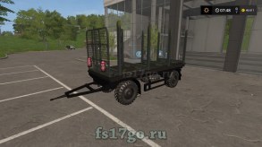 Мод «УРАЛ-4320 Лесовоз 6х6 и прицеп» для Farming Simulator 2017